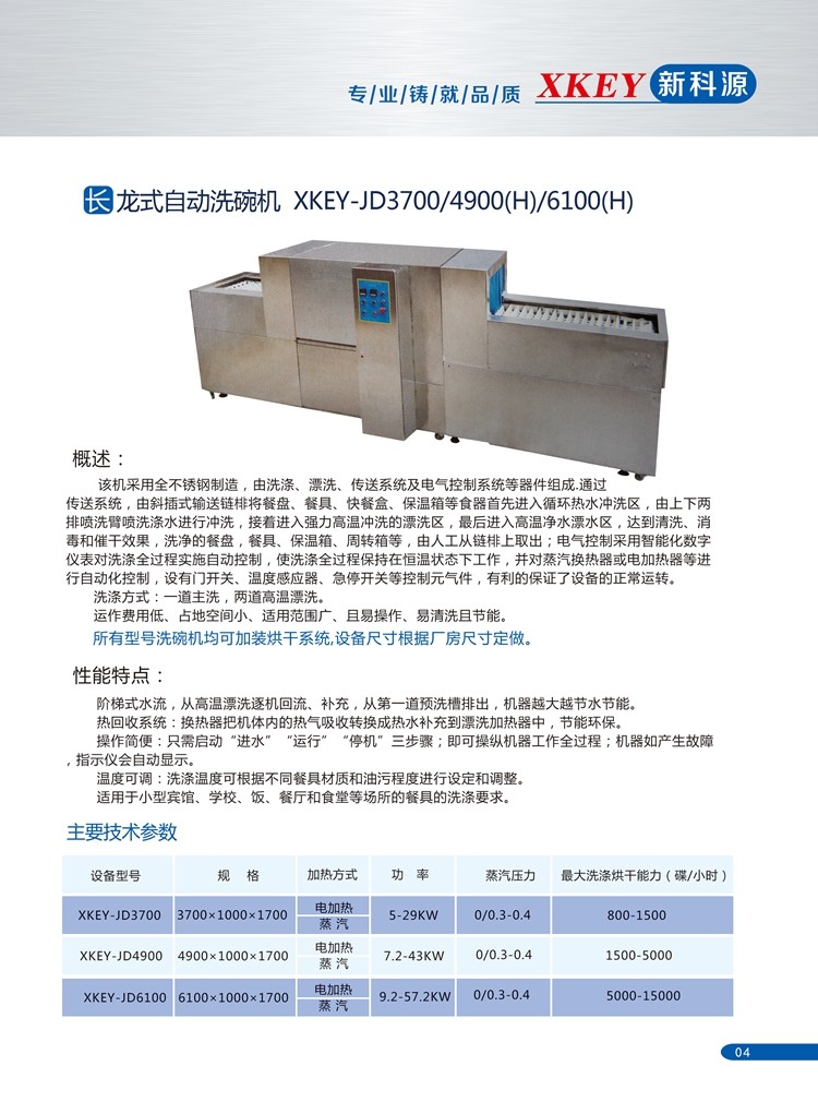 酒店洗碗機系列